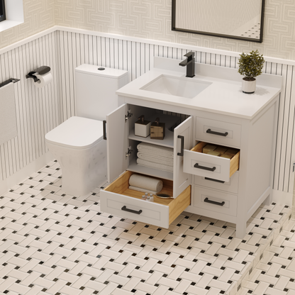 Rooh Bathroom Vanity 36" Left
