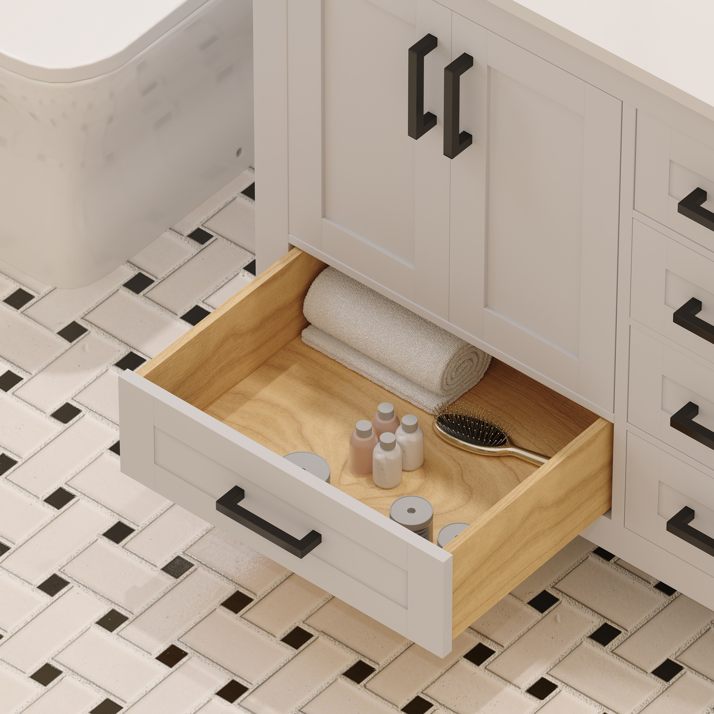 Rooh Bathroom Vanity 36" Left