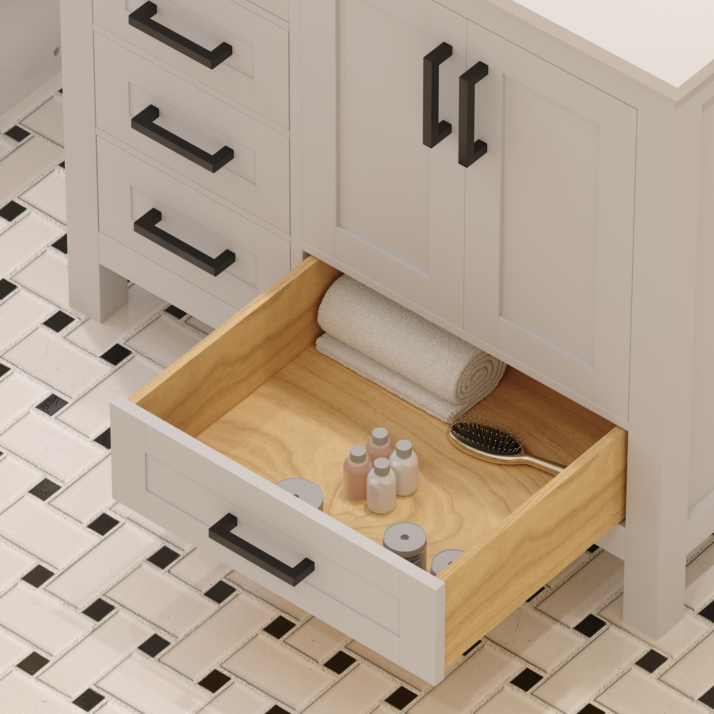 Rooh Bathroom Vanity 36" Right