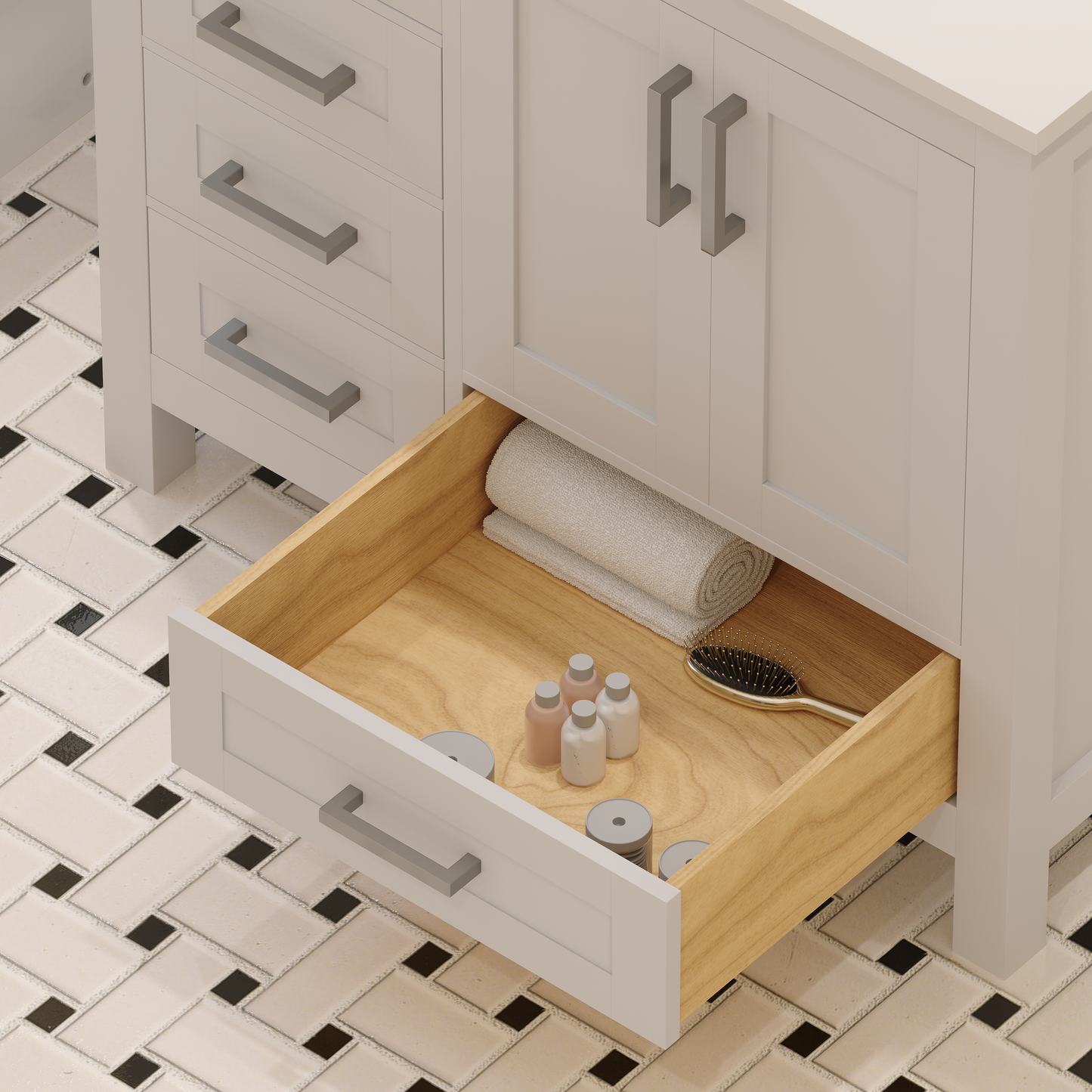 Rooh Bathroom Vanity 36" Right
