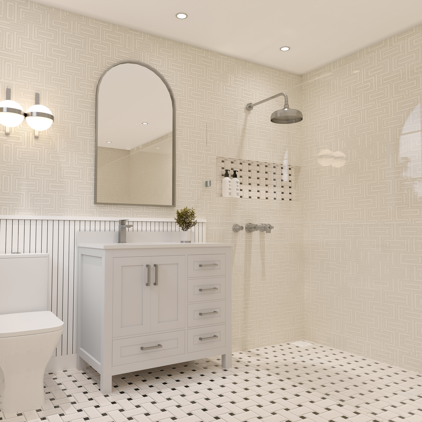 Rooh Bathroom Vanity 36" Left