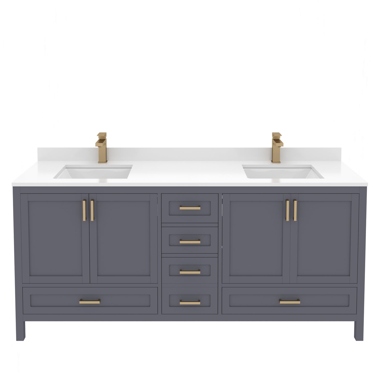 Rooh Bathroom Vanity 72"
