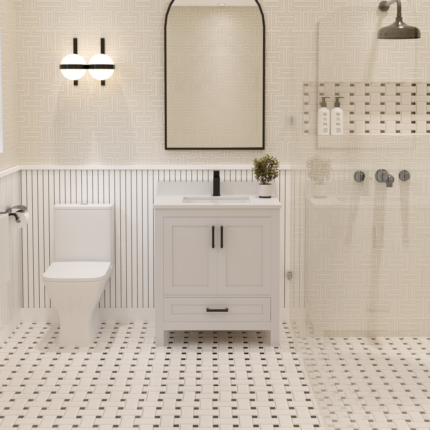 Rooh Bathroom Vanity 30"