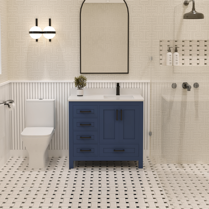 Rooh Bathroom Vanity 36" Right
