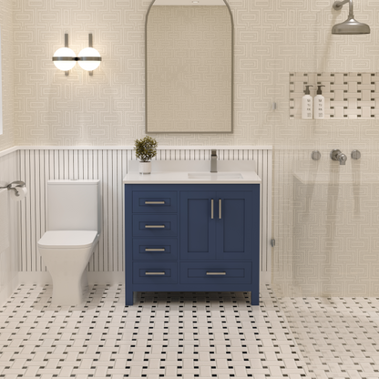 Rooh Bathroom Vanity 36" Right