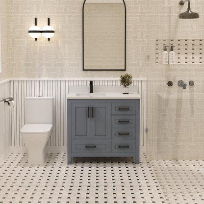 Rooh Bathroom Vanity 36" Left