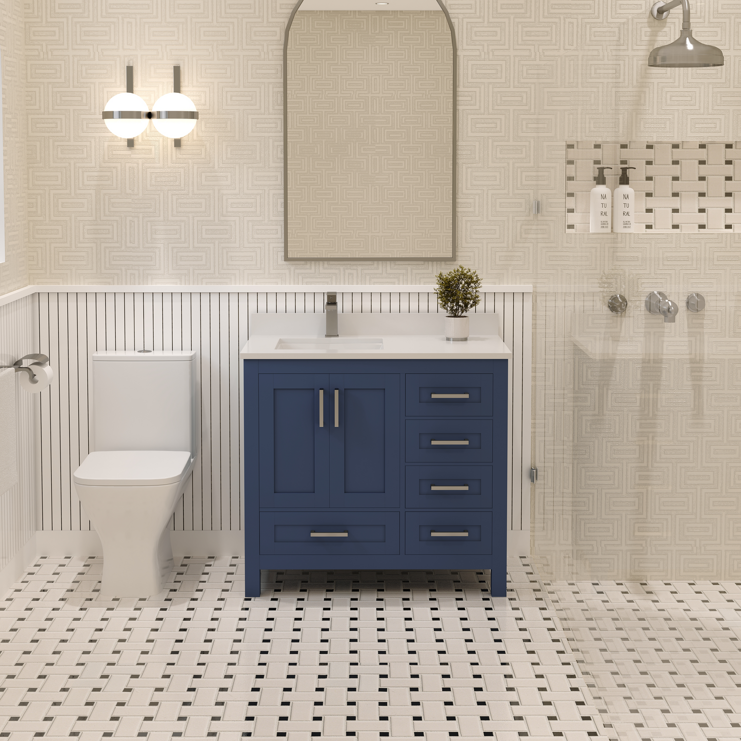 Rooh Bathroom Vanity 36" Left