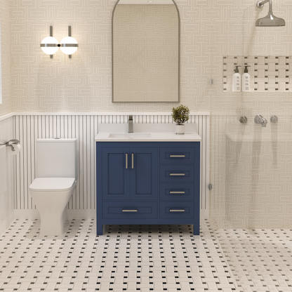 Rooh Bathroom Vanity 36" Left
