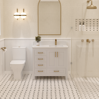 Rooh Bathroom Vanity 36" Right