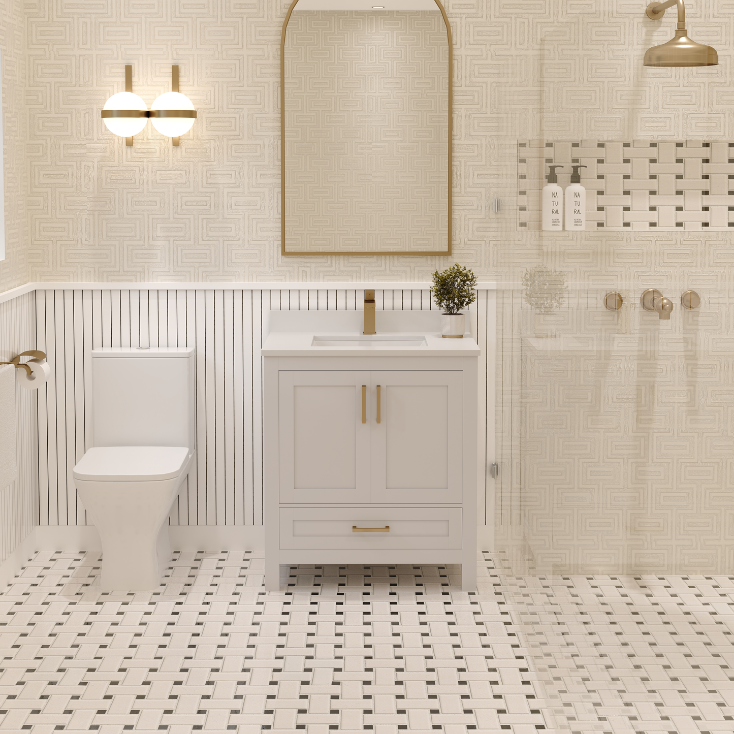 Rooh Bathroom Vanity 30"