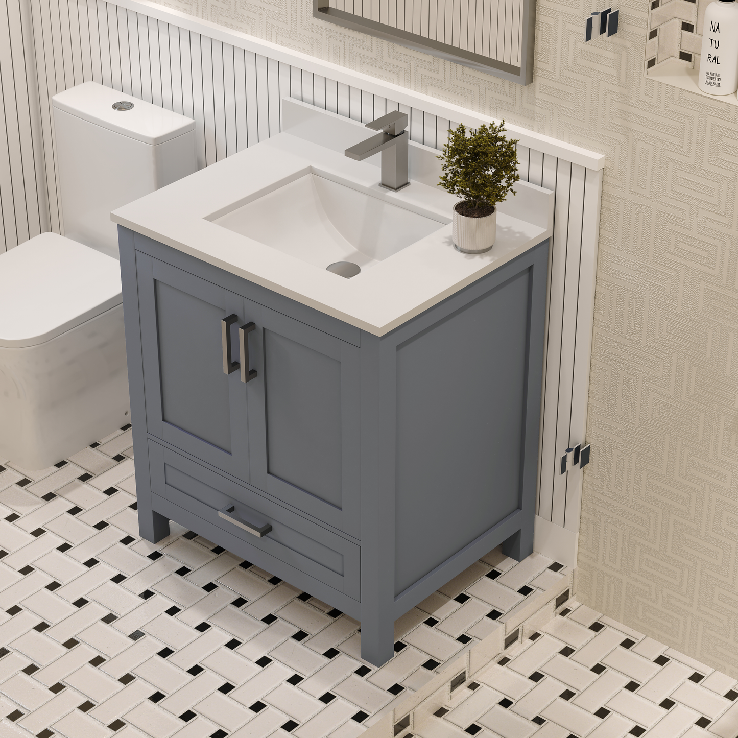 Rooh Bathroom Vanity 30"