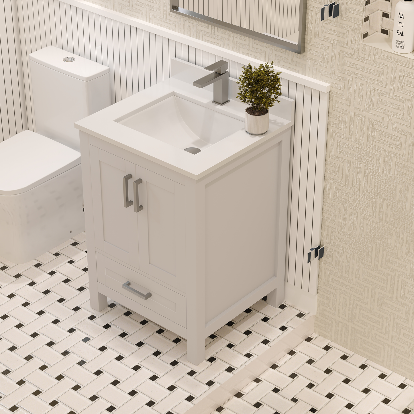 Rooh Bathroom Vanity 24 "