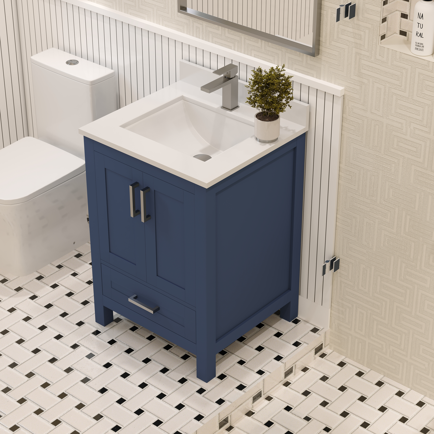 Rooh Bathroom Vanity 24 "