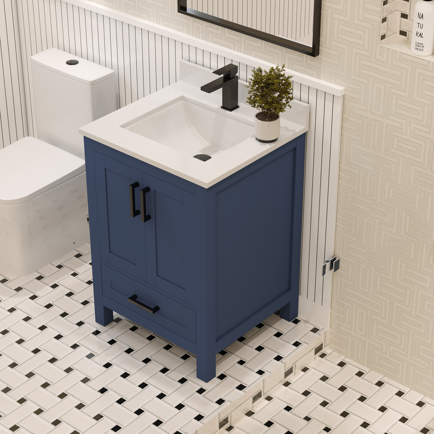 Rooh Bathroom Vanity 24 "