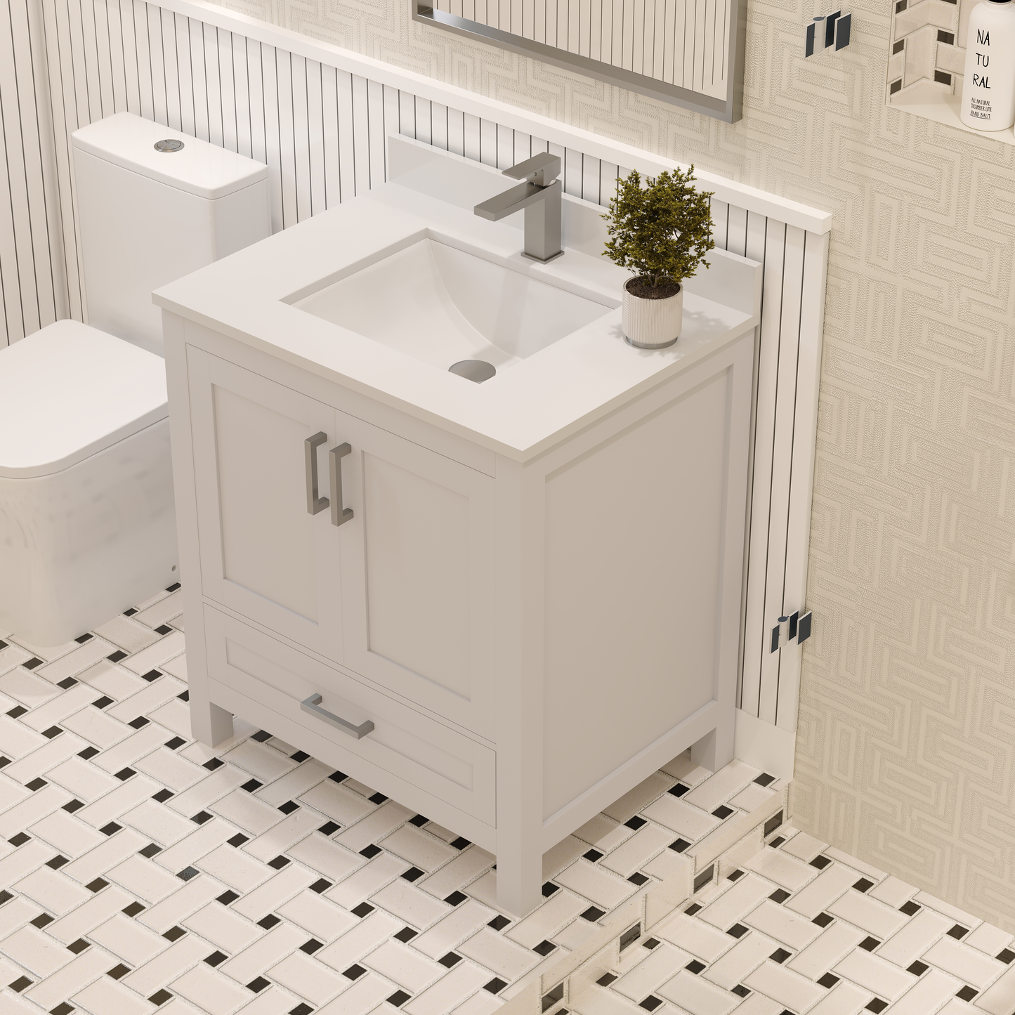 Rooh Bathroom Vanity 30"