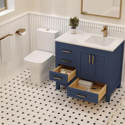 Rooh Bathroom Vanity 36" Right