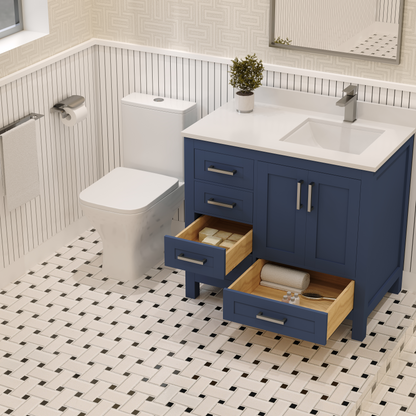 Rooh Bathroom Vanity 36" Right