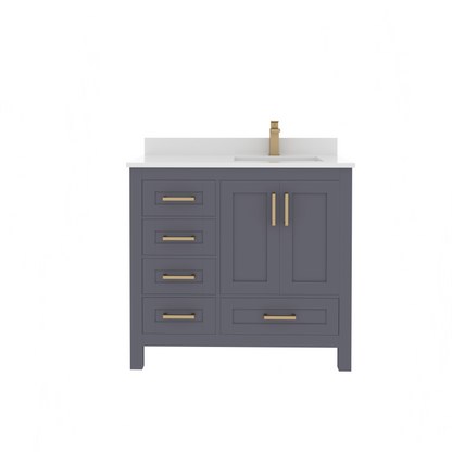 Rooh Bathroom Vanity 36" Right