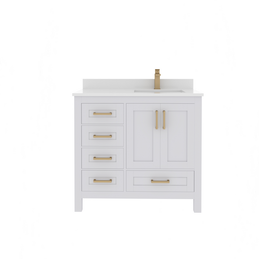 Rooh Bathroom Vanity 36" Right