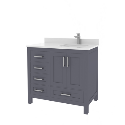 Rooh Bathroom Vanity 36" Right