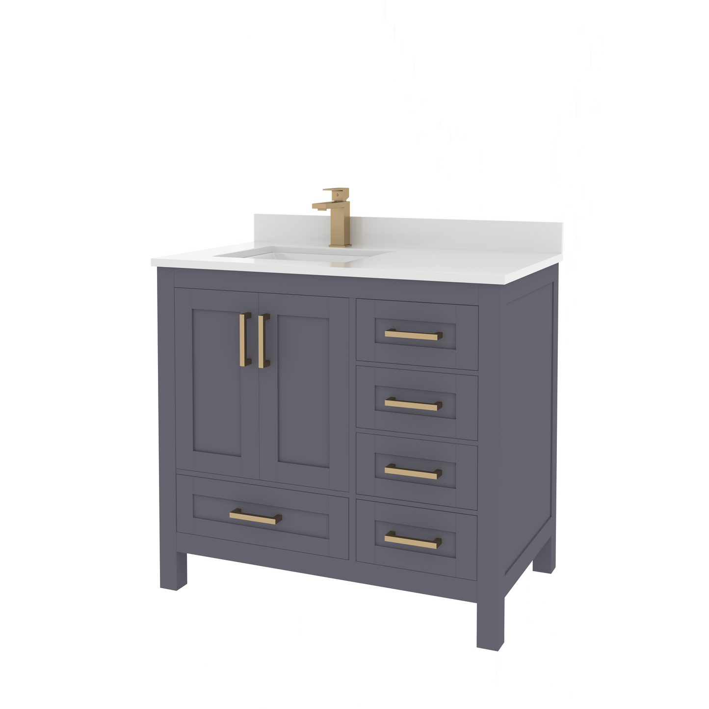 Rooh Bathroom Vanity 36" Left