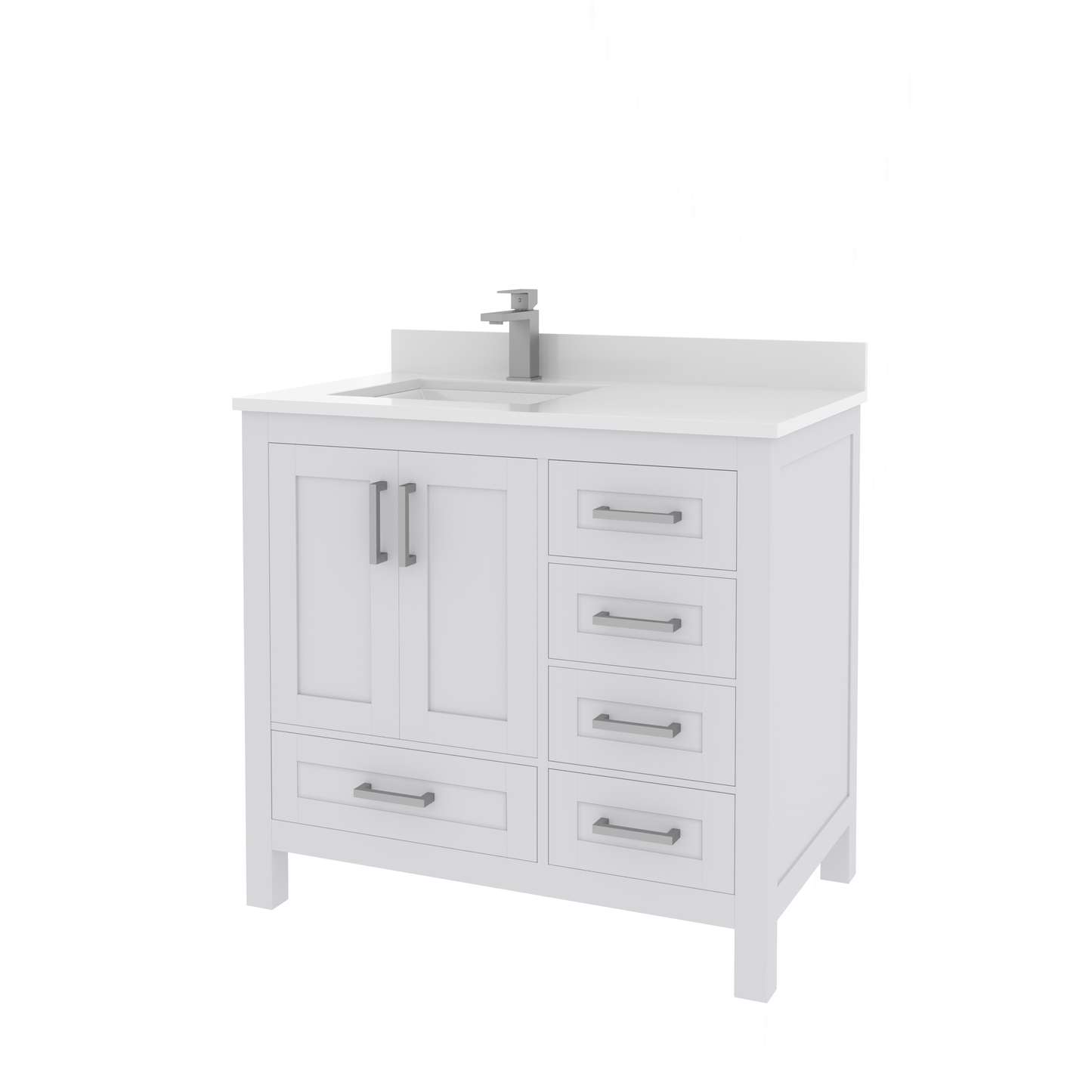 Rooh Bathroom Vanity 36" Left