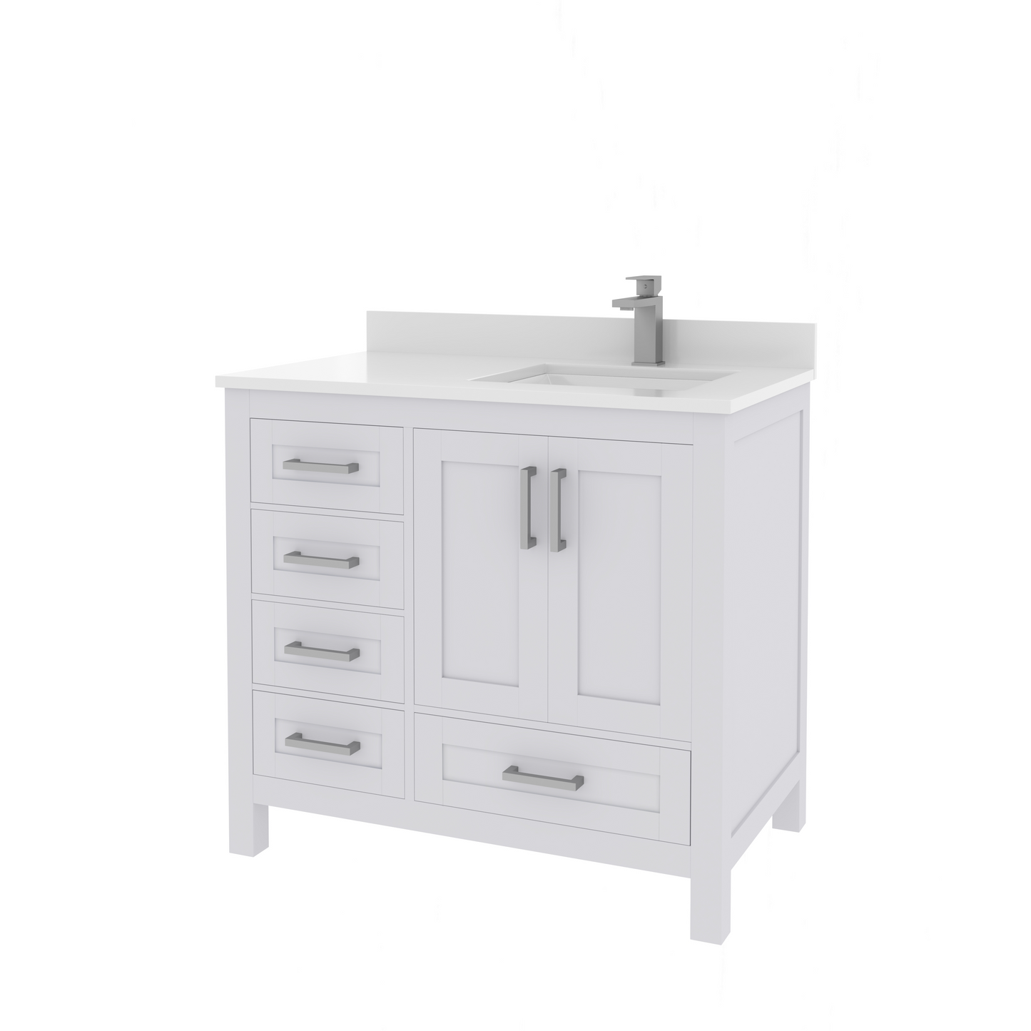 Rooh Bathroom Vanity 36" Right