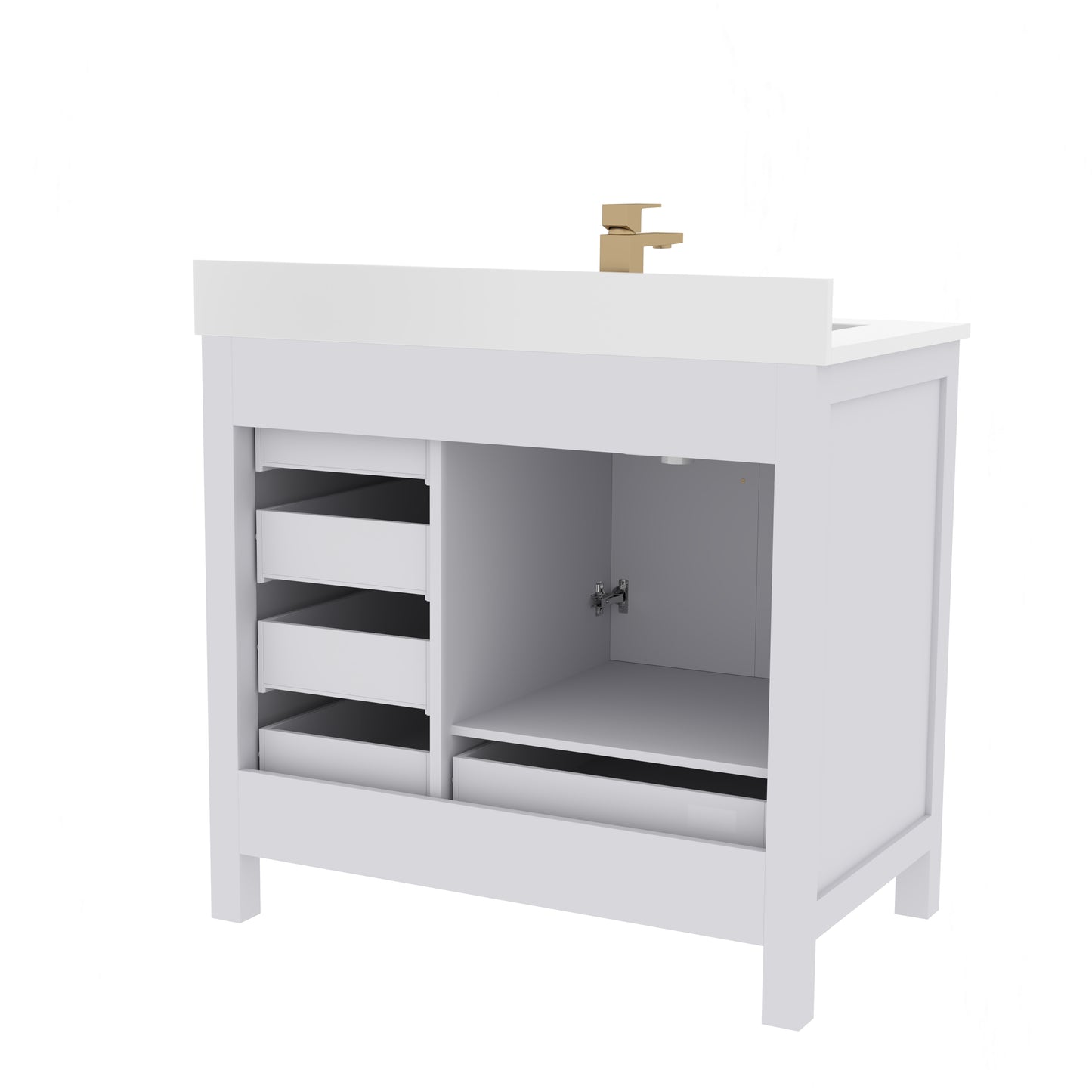 Rooh Bathroom Vanity 36" Left