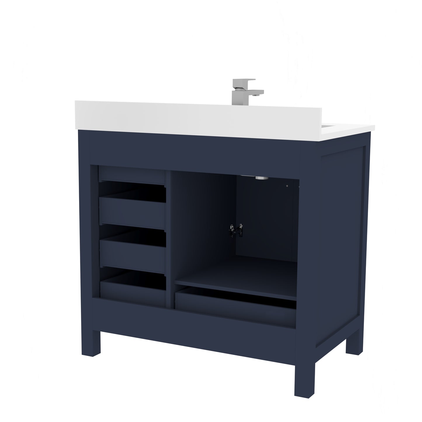 Rooh Bathroom Vanity 36" Left