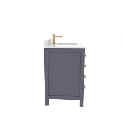 Rooh Bathroom Vanity 36" Right
