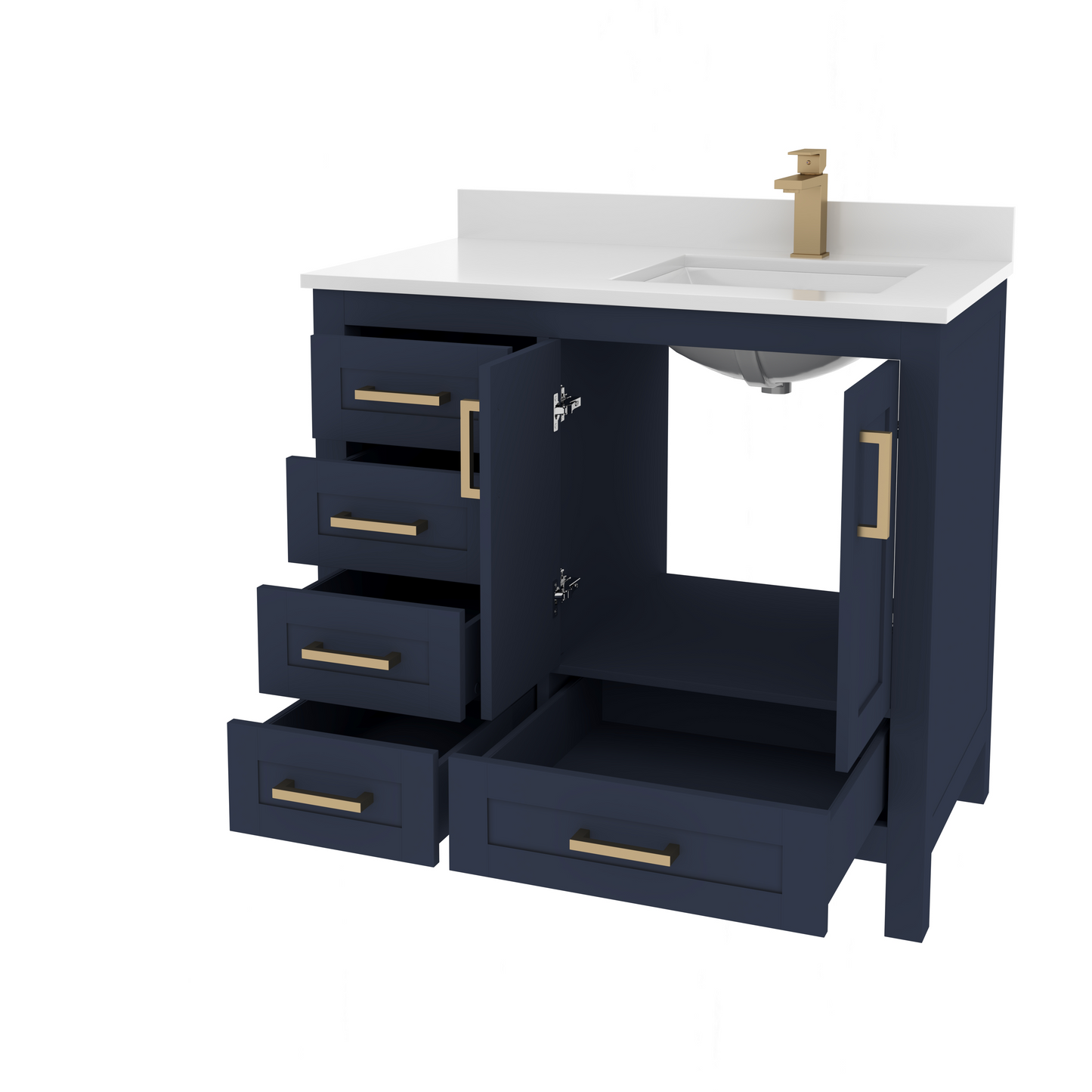 Rooh Bathroom Vanity 36" Right