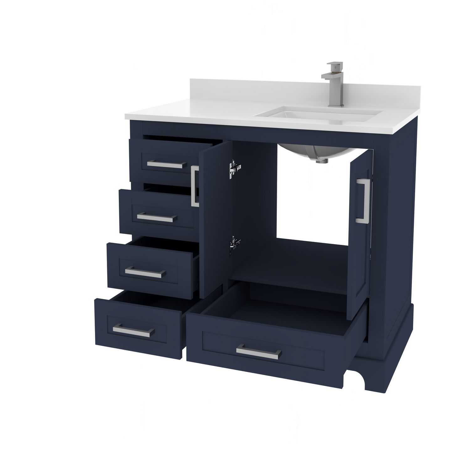 Rooh Bathroom Vanity 36" Right