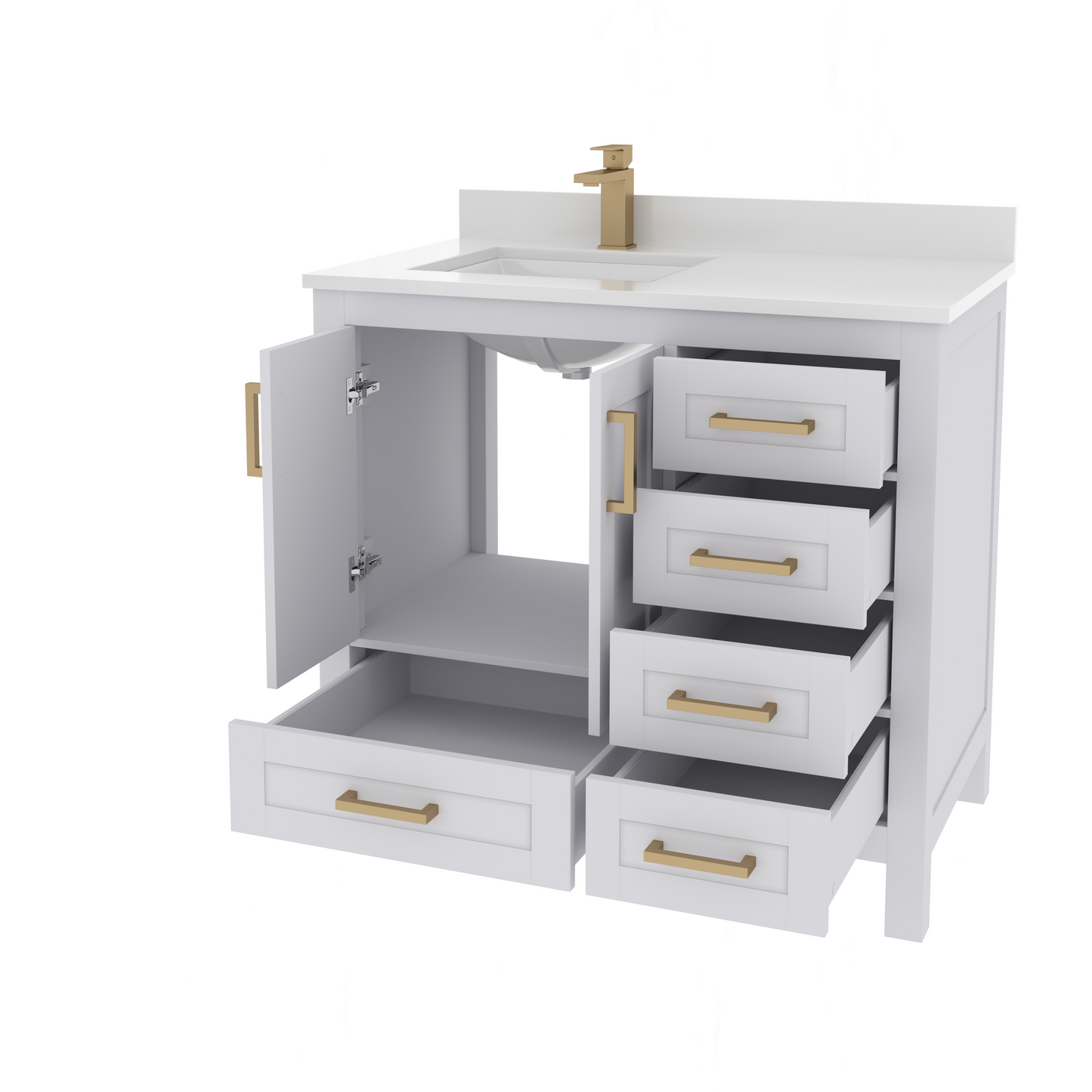 Rooh Bathroom Vanity 36" Left