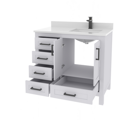 Rooh Bathroom Vanity 36" Right
