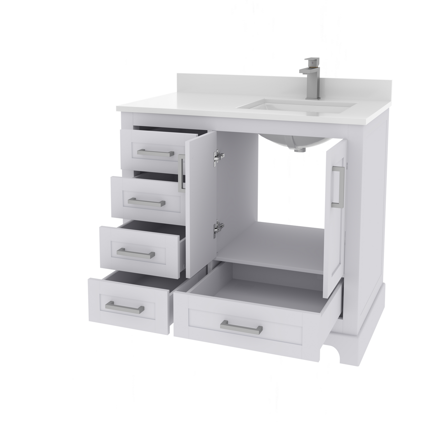 Rooh Bathroom Vanity 36" Right