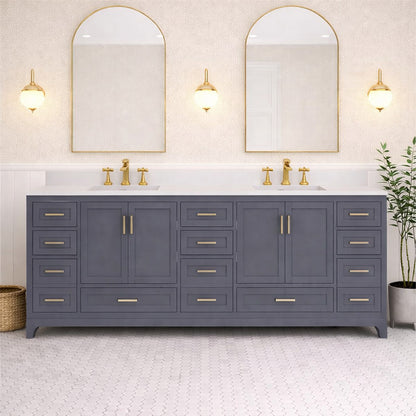 Maya Bathroom Vanity 84"