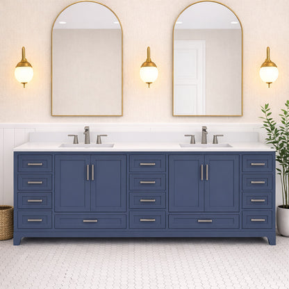 Maya Bathroom Vanity 84"