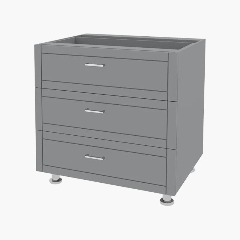 34" Three Drawers