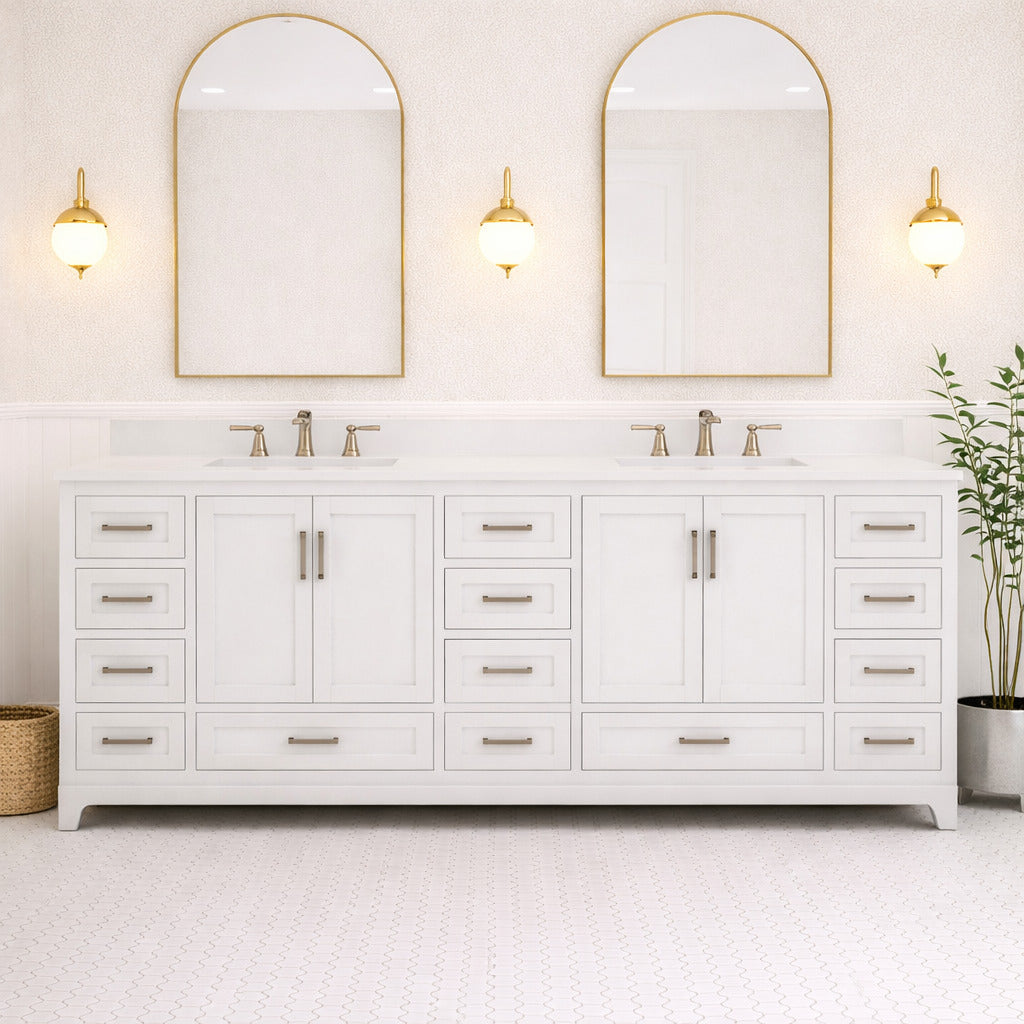 Maya Bathroom Vanity 84"