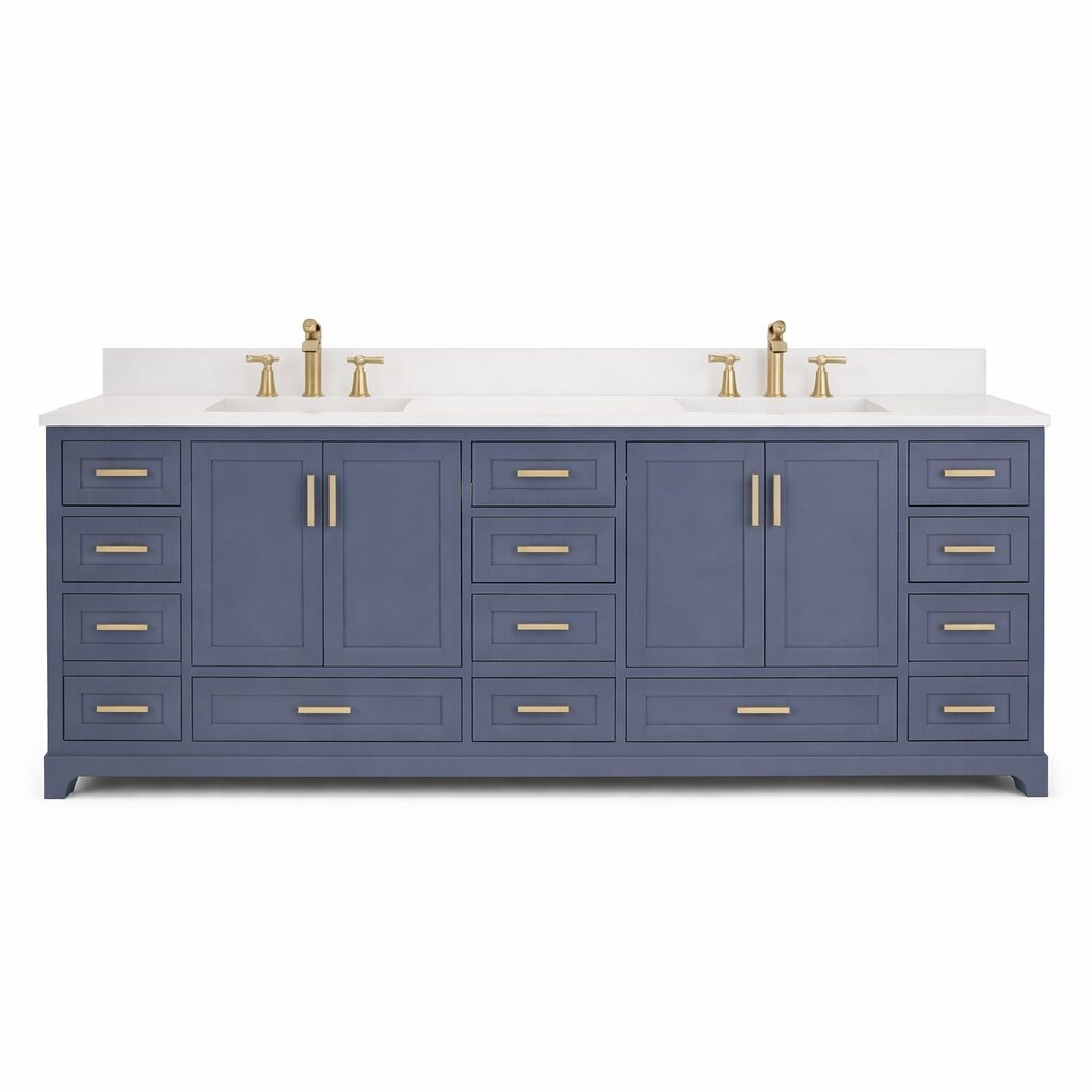 Maya Bathroom Vanity 84"
