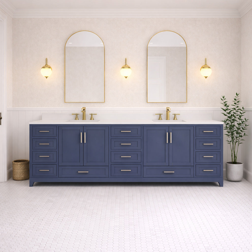 Maya Bathroom Vanity 84"